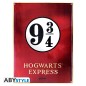Harry Potter - Plaque métal Voie 9 3/4 (28x38) Harry Potter - Plaque métal Voie 9 3/4 (28x38)