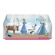 La Reine des neiges Joyeuses Fêtes avec Olaf - Pack 4 figurines 5 - 10 cm