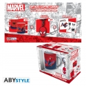 Marvel - Pack Mug 320ml + Porte clés + Stickers Spiderman
