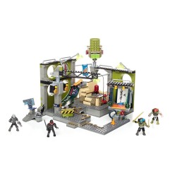 Tortues Ninja - Les  Mega Bloks jeu de construction Lair Hideout