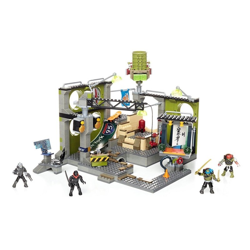 Tortues Ninja - Les  Mega Bloks jeu de construction Lair Hideout