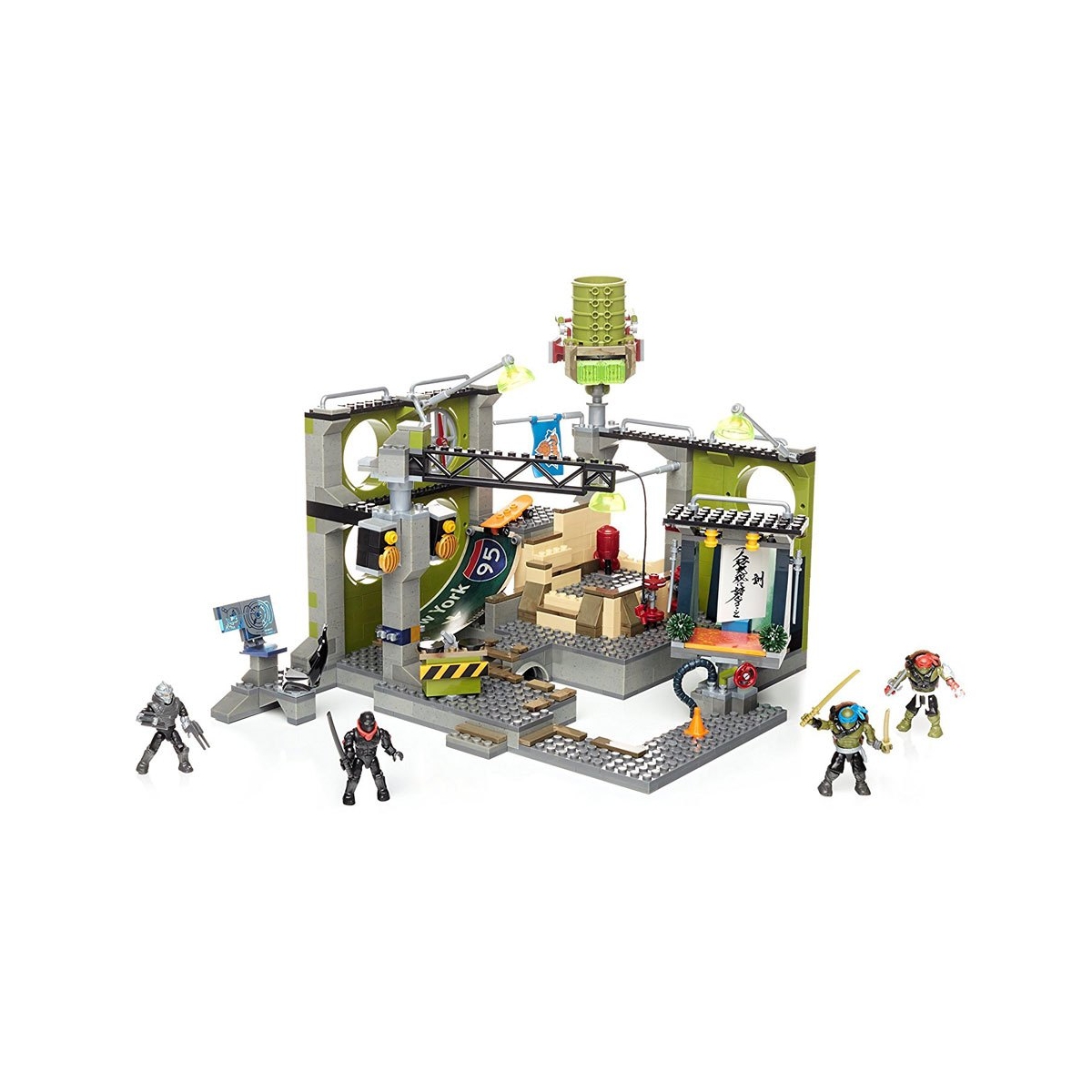 Les Tortues Ninja - Mega Bloks Lair Hideout - Figurine-Discount