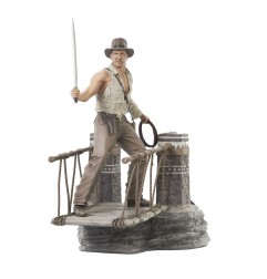 Indiana Jones - Et le Temple maudit Deluxe Gallery statuette PVC Rope Bridge 28 cm
