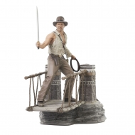 Indiana Jones et le Temple maudit - Statuette Deluxe Gallery Rope Bridge 28 cm