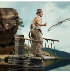 Indiana Jones et le Temple maudit - Statuette Deluxe Gallery Rope Bridge 28 cm