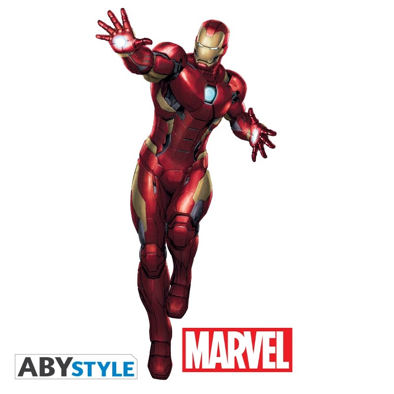 Marvel - Stickers - échelle 1 - Iron Man (blister)