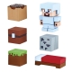 Minecraft - Figurines Mine-Keshi 2- 4 cm Starter Set Survival Pack & Steve