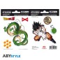 Dragon Ball - Stickers - 16x11cm/ 2 planches - DBZ/ Shenron X5 Dragon Ball - Stickers - 16x11cm/ 2 planches - DBZ/ Shenron X5