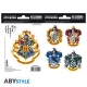 Harry Potter - Stickers Maisons Poudlard