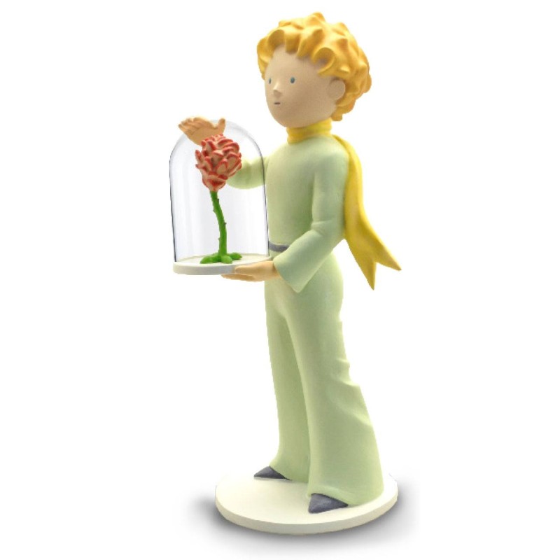 Le Petit Prince - Statuette Collector Collection  et la rose 21 cm