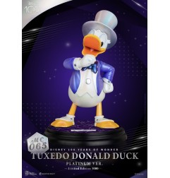 Disney 100th - Statuette Master Craft Tuxedo Donald Duck (Platinum Ver.)