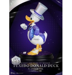 Disney 100th - Statuette Master Craft Tuxedo Donald Duck (Platinum Ver.)