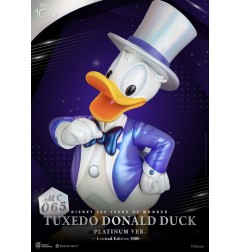 Disney 100th - Statuette Master Craft Tuxedo Donald Duck (Platinum Ver.)