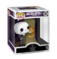 L'etrange Noël de Mr. Jack - L'étrange Noël de Mr. Jack 30th POP! Deluxe Vinyl figurine Jack w/H.Town Door 9 cm