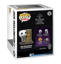 L'etrange Noël de Mr. Jack - L'étrange Noël de Mr. Jack 30th POP! Deluxe Vinyl figurine Jack w/H.Town Door 9 cm