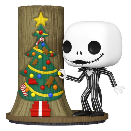 L'étrange Noël de Mr. Jack 30th - Figurine POP! Deluxe Jack w/C.Town Door 9 cm