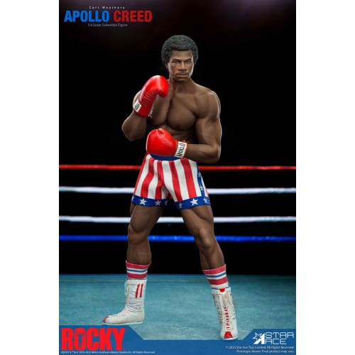 Rocky - Statuette 1/6 Apollo Creed Deluxe Version 36 cm