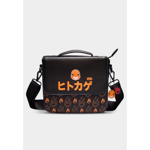 Pokémon - Sac à bandoulière en cuir PU portable Charmander