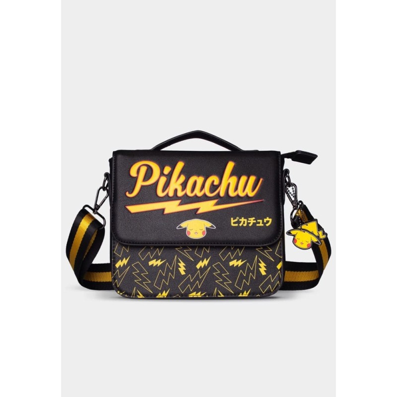 Pokémon - Pokemon sac à bandoulière en cuir PU portable Pikachu
