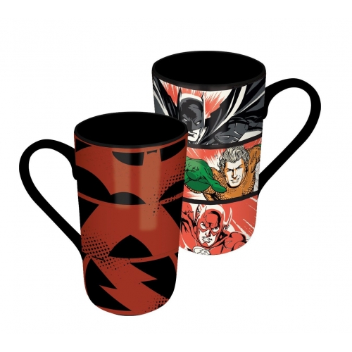 Justice League - Mug thermique Justice League Latte-Macchiato