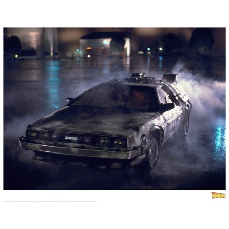 Retour vers le futur - Retour vers le Futur lithographie DeLorean 1 35 x 28 cm