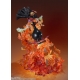 One Piece - Statuette FiguartsZERO (Extra Battle) Luffy Red Roc 45 cm