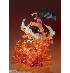 One Piece - Statuette PVC FiguartsZERO (Extra Battle) Luffy Red Roc 45 cm
