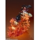 One Piece - Statuette FiguartsZERO (Extra Battle) Luffy Red Roc 45 cm