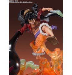 One Piece - Statuette PVC FiguartsZERO (Extra Battle) Luffy Red Roc 45 cm