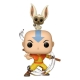 Avatar, le dernier maître de l'air - Figurine POP! Aang w/ Momo 9 cm