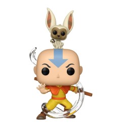 Avatar, le dernier maître de l'air - Figurine POP! Animation Vinyl Aang w/ Momo 9 cm