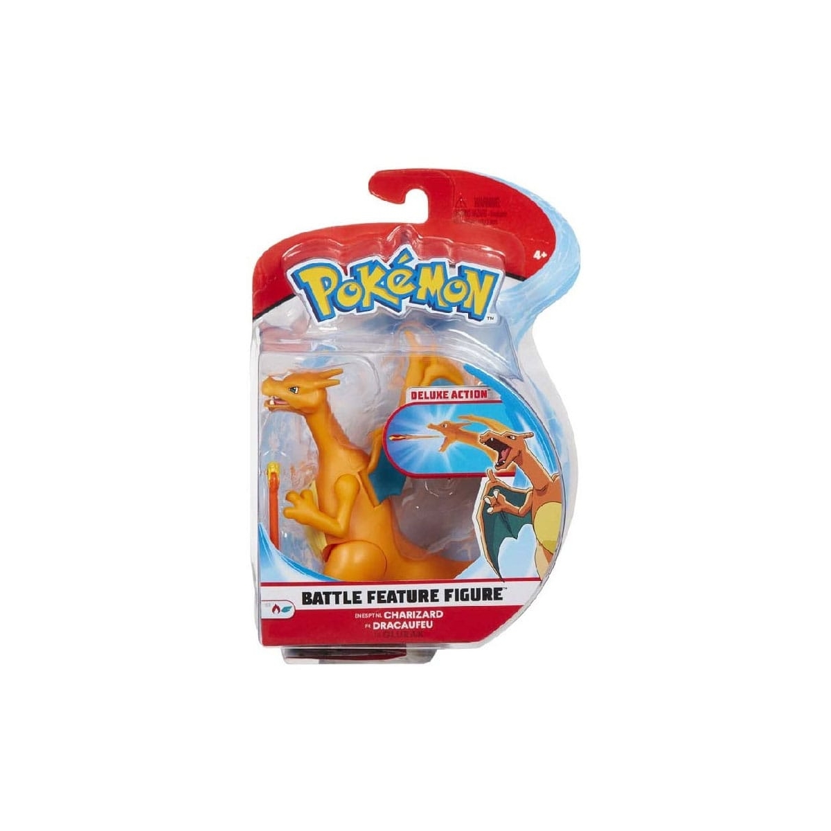 Pokémon - Figurine Battle Feature Dracaufeu 11 cm - Figurine-Discount