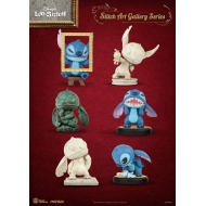 Lilo & Stitch - Pack 6 figurines Mini Egg Attack 8 cm Stitch Art Gallery Series