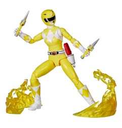 Power Rangers Ligtning Collection - Figurine Mighty Morphin Yellow Ranger 15 cm