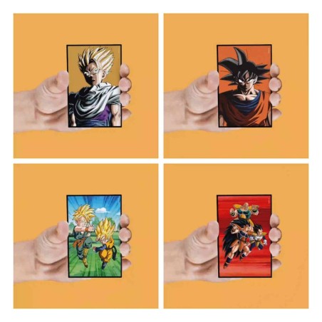 Dragon Ball - Z set aimant 4 pièces