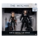 The Witcher - Figurine Geralt et Ciri (Netflix Season 3) 18 cm