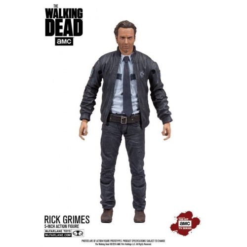 The Walking Dead - Figurine Constable Rick Grimes 13 cm