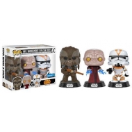 Star Wars - Pack 3 figurines POP! 2017 Fall Convention Exclusive 9 cm