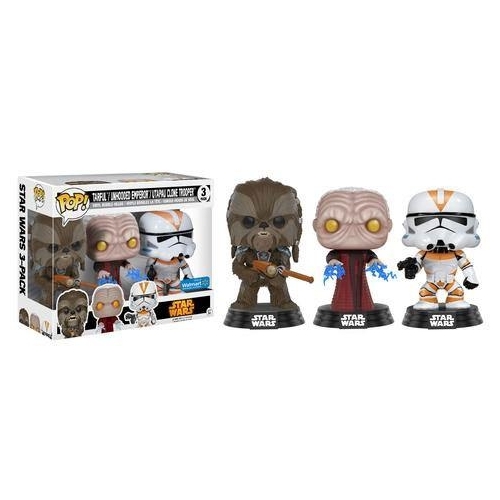 Star Wars - Pack 3 figurines POP! 2017 Fall Convention Exclusive 9 cm