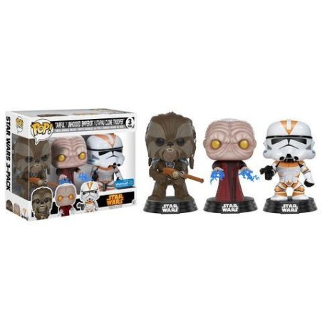 Star Wars - Pack 3 figurines POP! Vinyl 2017 Fall Convention Exclusive 9 cm