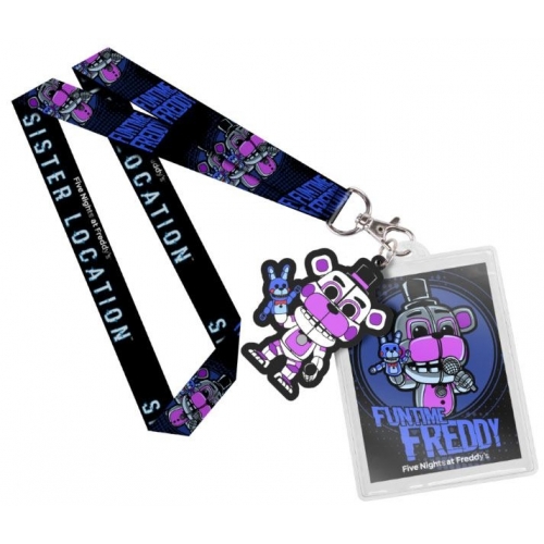 Five Nights at Freddy's - Dragonne avec porte-clés POP! Funtime Freddy