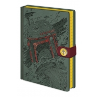 Star Wars - Carnet de notes Premium A5 Boba Fett Art