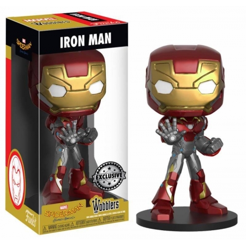 Spider-Man Homecoming - Figurine Wacky Wobbler Bobble Head Iron Man 15 cm