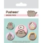 Pusheen - Pack 5 badges Says Hi