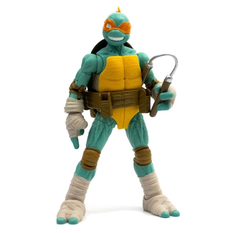 Tortues Ninja - Figurine BST AXN Michelangelo (IDW Comics) 13 cm