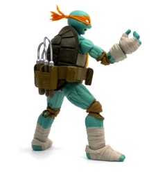 Tortues Ninja - Figurine BST AXN Michelangelo (IDW Comics) 13 cm
