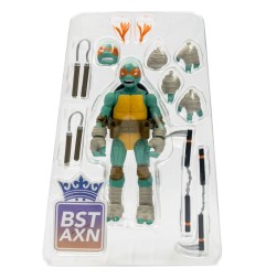 Les Tortues Ninja - Figurine BST AXN Michelangelo (IDW Comics) 13 cm