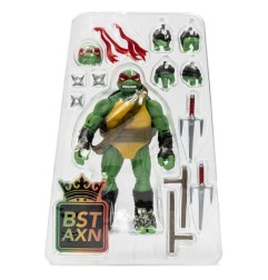 Tortues Ninja - Figurine BST AXN Raphael (IDW Comics) 13 cm