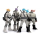 Les Tortues Ninja - Pack 4 figurines BST AXN Black&White (IDW Comics) 13 cm