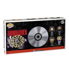 Soundgarden - Pack 4 figurines POP! Albums DLX Vinyl Badmotorfinger 9 cm